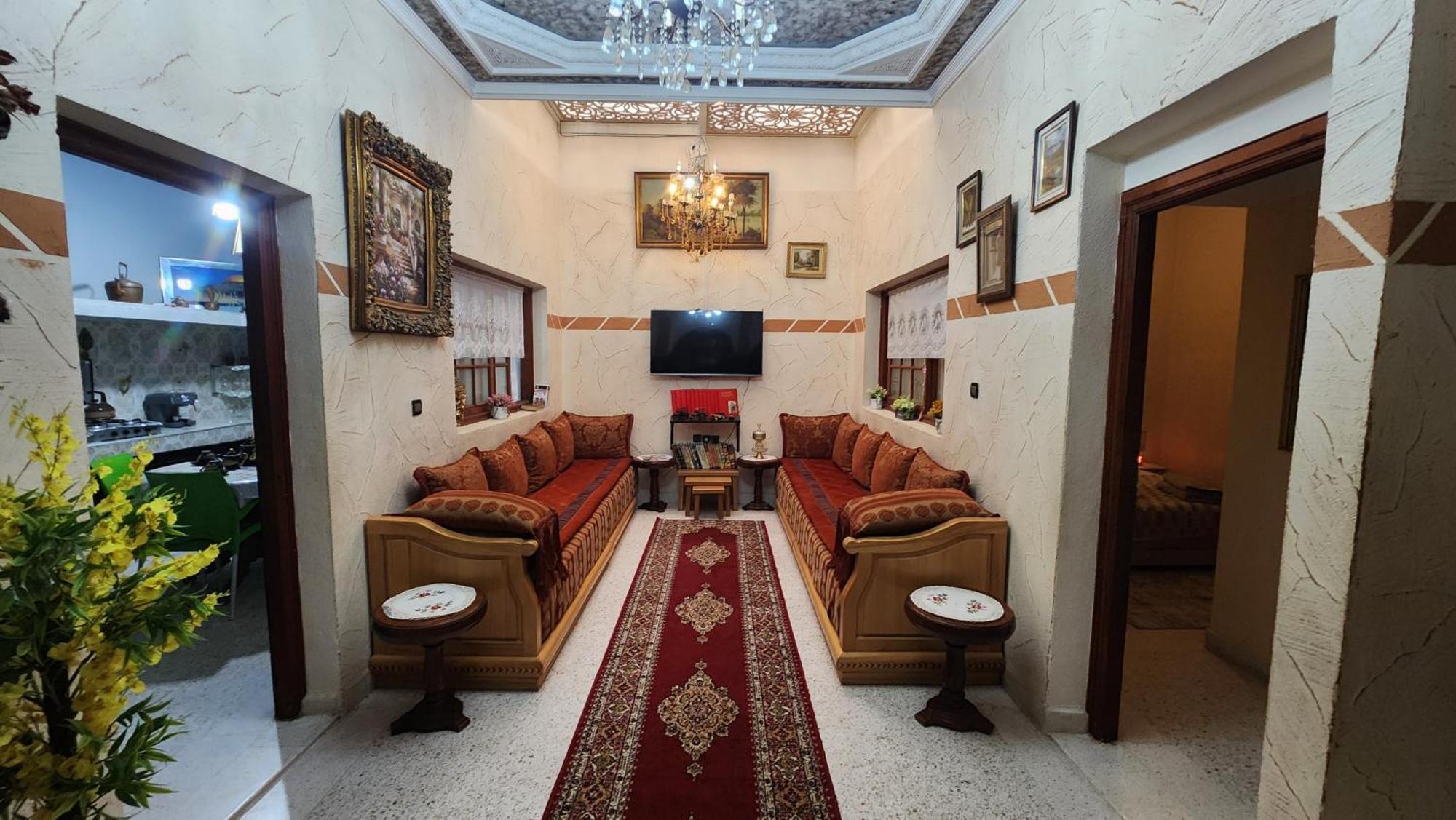 Appartement Riad 5Min A Pied De L'Aeroport Marakeş Dış mekan fotoğraf