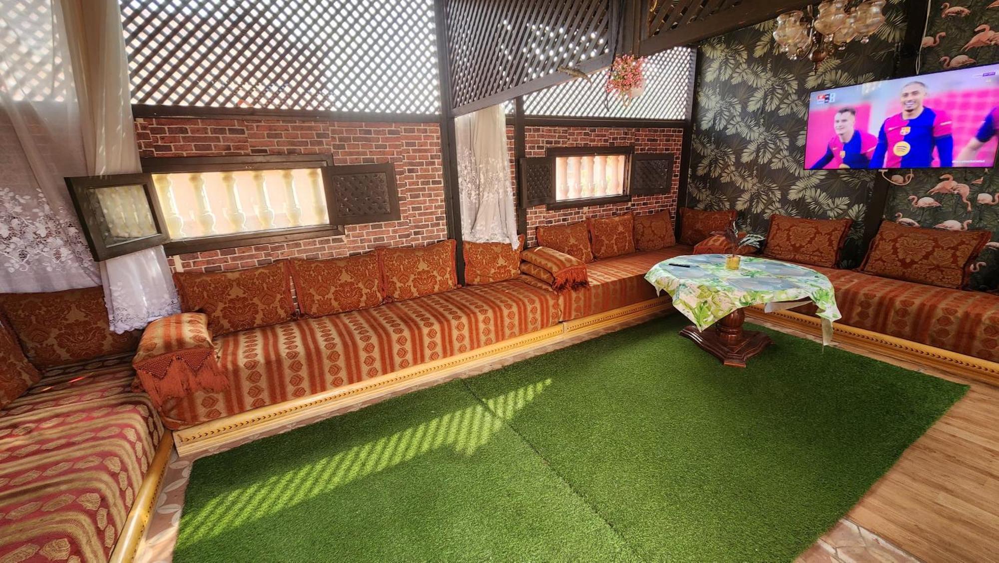 Appartement Riad 5Min A Pied De L'Aeroport Marakeş Dış mekan fotoğraf