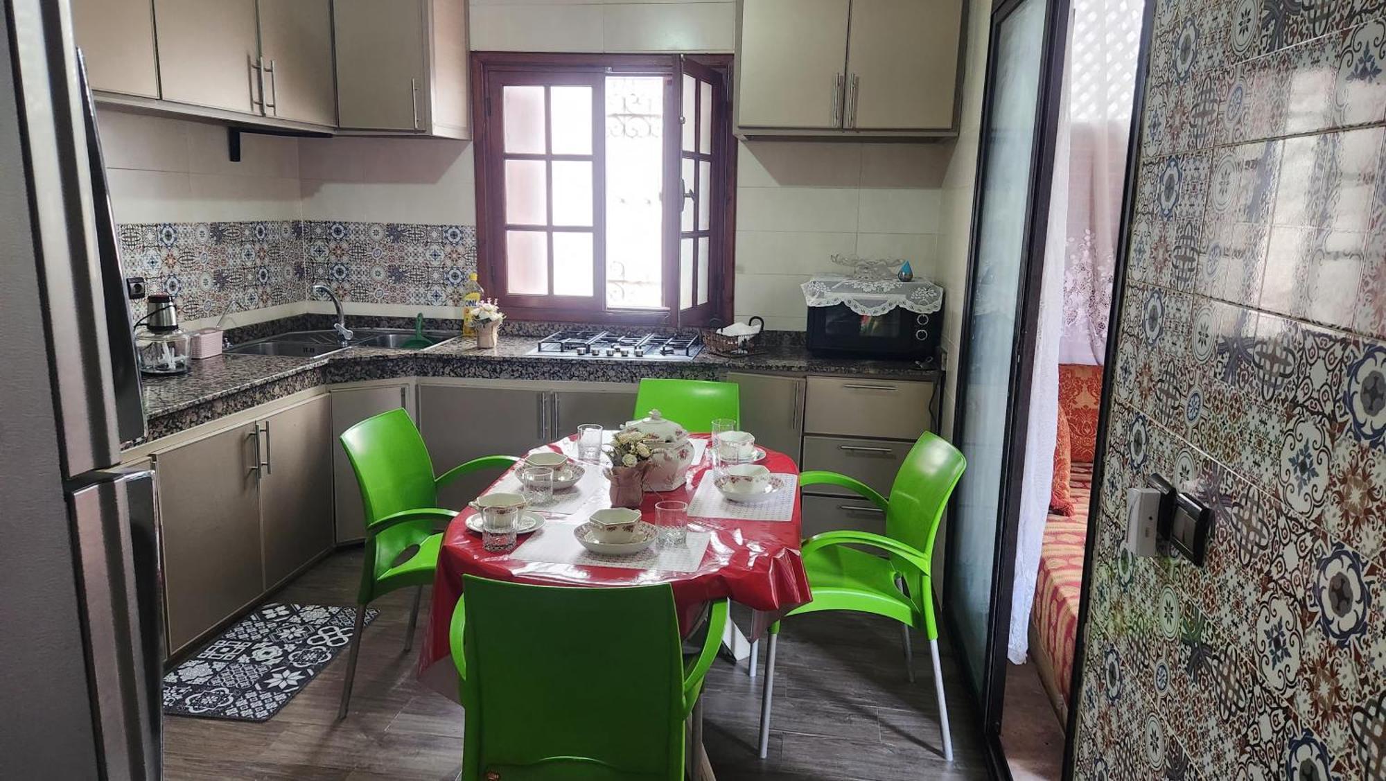Appartement Riad 5Min A Pied De L'Aeroport Marakeş Dış mekan fotoğraf