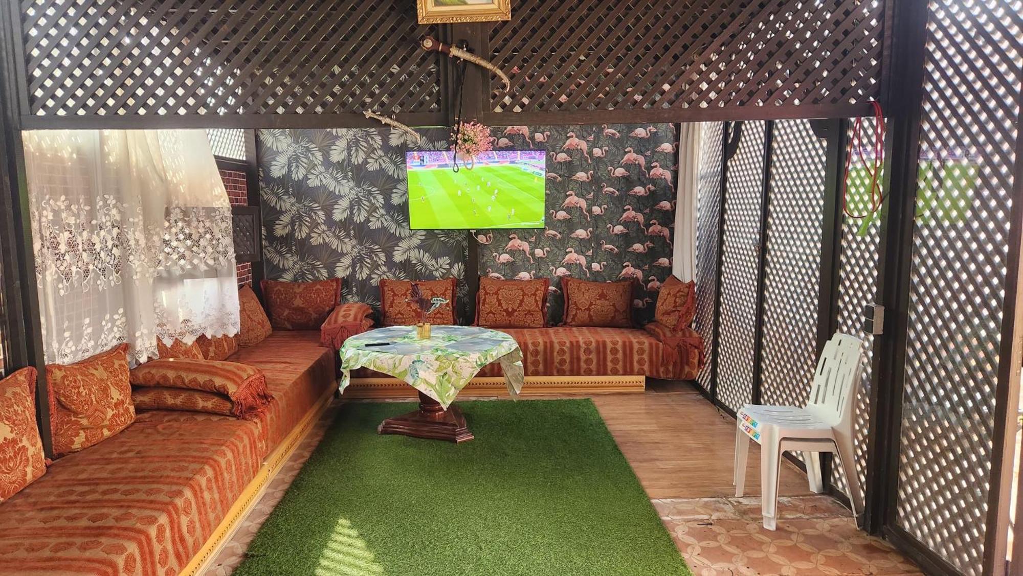 Appartement Riad 5Min A Pied De L'Aeroport Marakeş Dış mekan fotoğraf