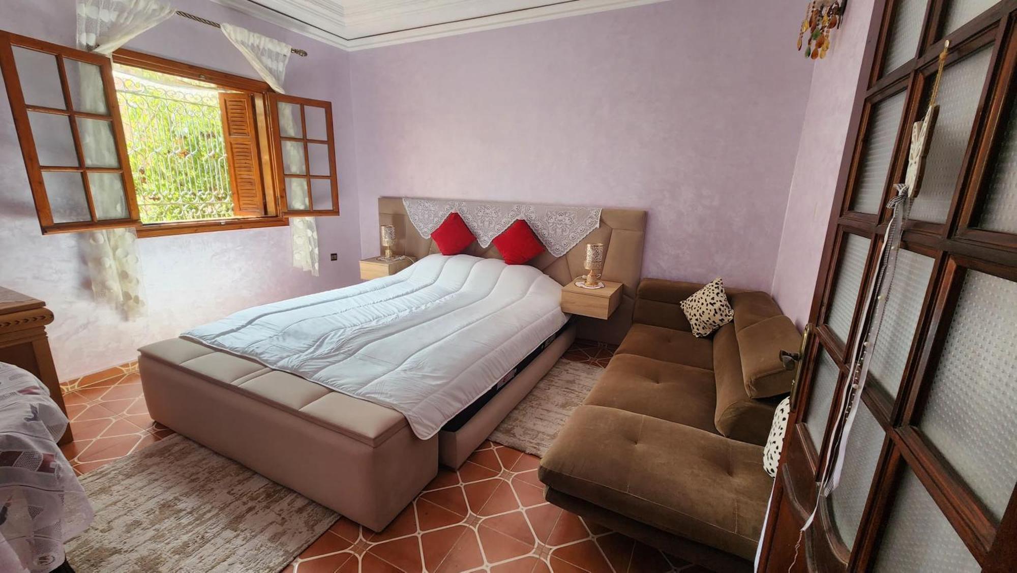 Appartement Riad 5Min A Pied De L'Aeroport Marakeş Dış mekan fotoğraf