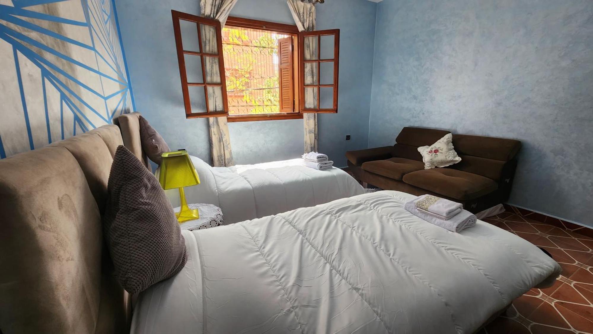 Appartement Riad 5Min A Pied De L'Aeroport Marakeş Dış mekan fotoğraf